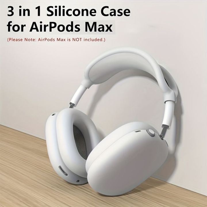 3%20in%201%20Soft%20Silicone%20Skin%20Protector%20Headphones%20Case%20For%20Airpods%20Max%20Cases%20Anti%20Scratch%20Shockproof%20Earphone%20Cover%20Accessories%20-%20Image%202