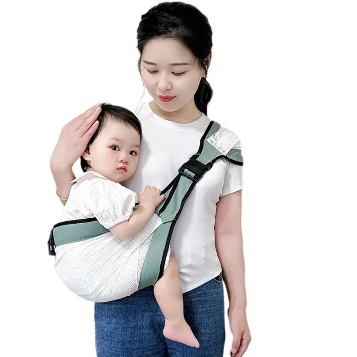 Adjustable%20Baby%20SlingOne%20Shoulder%20Baby%20Carrier%20Lightweight%20Breathable%20Mesh%20Baby%20Sling%20Portable%20Baby%20Carrier%20for%20Newborn%20Toddler%20-%20Image%205