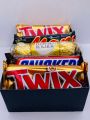 Chocolate Gift Box Birthday Party Anniversary Ferrero Twix Mars Snickers. 