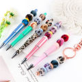10pcs Large Hole Plush Leopard Beads Loose Spacer Charm Beads For Jewelry Making DIY Necklace Bracelet Jewelry Accessories. 