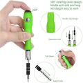 32-In-One Multi-Function Screwdriver Set Combination Disassembly Mobile Phone Electronic Digital Maintenance Tool. 