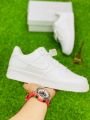 AF 1 -- Triple White -- Premium Batch Unisex sneakers -- Shoes For Men -- Shoetique.pk. 