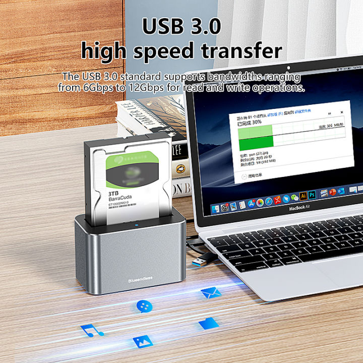 Blueendless%202.5/3.5%20Inch%20SAS/SATA%20Hard%20Disk%20External%20Case%20Sata%20to%20USB%203.0%20HDD%20Docking%20Station%20HDD%20Caddy%20Sata%20HDD%20Case%20HDD%20Box%20-%20Image%204