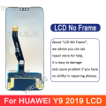 6.5''OLED For HUAWEI Y9 2019 JKM-LX1 LX2 LX3 AL00 LCD Display Touch Screen Digitizer Assembly For Huawei Enjoy 9 Plus LCD. 