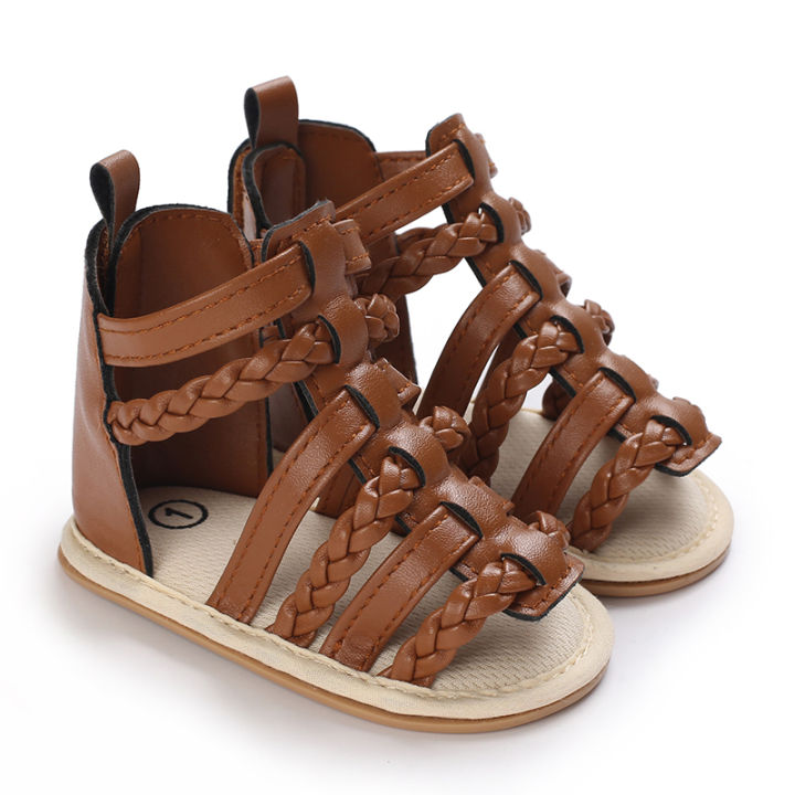 Brown%20Summer%200-18M%20Newborn%20Sandals%20Cute%20Bow%20Soft%20%20Sole%20Anti%20Slip%20Breathable%20Baby's%20First%20Pair%20Of%20Walking%20Shoes%20-%20Image%202