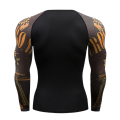 Gym Compression Dry Fit Men's Long Sleeves Fitness T-shirt Spring And Autumn Outdoor Sports Running Tees Sportswear Tops T-shirt. 