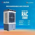 Alpha Rechargeable AC/DC အားသွင်း Aircooler RAC200BT. 