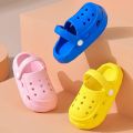Children's Slippers Boys And Girls Bao Head Anti-collision Summer Soft Bottom Wear Baby Slippers Outside The Home. 
