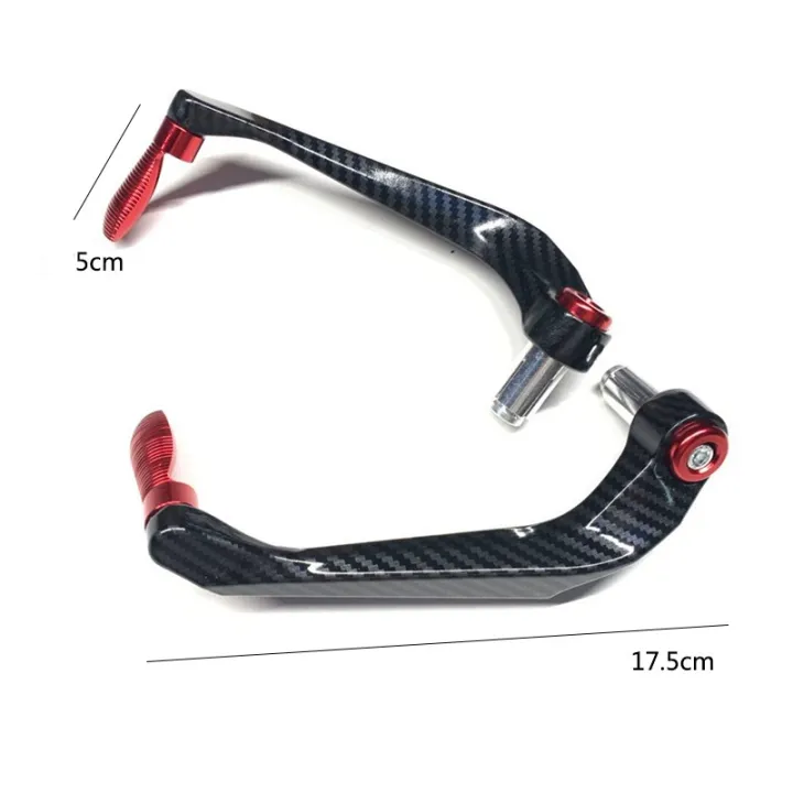 New Cool Motorcycle Modified Accessories Brake Off road Street Running Horizon Bullhorn Protection Anti drop Cow Horn Protector