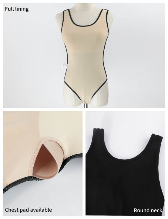 Women%20Vest%20Ballet%20Leotards%20Black%20Gymnastic%20Leotards%20Round%20Neck%20Dance%20Bodysuit%20High%20Elastic%20Ballerina%20Outfit%20for%20Adult%20-%20Image%206