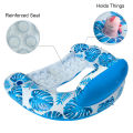 Leaf Sunshade Inflatable Lounge Chair, Suitable For Beach Swimming Pool Parties, Portable And Comfortable Hammock Lounge Chair. 