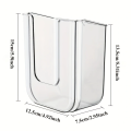 [Popular Choice] Bathroom Non Perforated Wall Mounted Wet Tissue Storage Box with Large Opening and Strong Load-bearing Capacity. 