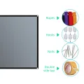 Salange Projector Screen 16:9 Metal Anti Light Curtain Reflective Fabric Cloth For YG300 XGIMI H3 HALO Mogo Xiaomi DLP Projector. 