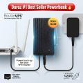WiFi Router UPS Power Bank 12 Volts  1A 1.5A Tp Link Tenda PTCL Fiber 12v Router. 
