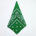 1/3Pcs  Fashion Hip Hop 100% Cotton Bandana Square Scarf 55cm*55cm Black Red Paisley Headband Printed For Women/Men/Boys/Girls. 
