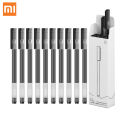 Xiaomi Super Durable Writing Sign Pen 0.5mm Gel pen Signing Pens Smooth Switzerland Refill Red Black Ink Pen Ballpoint Pen. 