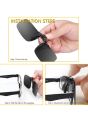 Gritin Clip on Sunglasses, [2-Pack] Mens/Womens UV400 Flip-Up Polarised Sunglasses - Convenient and Secure Fit over Prescription Eyeglasses Ideal for Driving and Outdoors-Day Vision. 