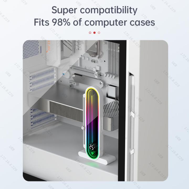 Graphics%20Card%20Bracket%20GPU%205V%203Pin%20ARGB%20Magnetic%20Base%20GPU%20Water%20Cooling%20Kit%20Support%20Stand%20LED%20Smart%20Temperature%20Display%20Screen%20-%20Image%206