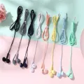U19 Wired Stereo Earphones - Colorful Matte Finish with Microphone.