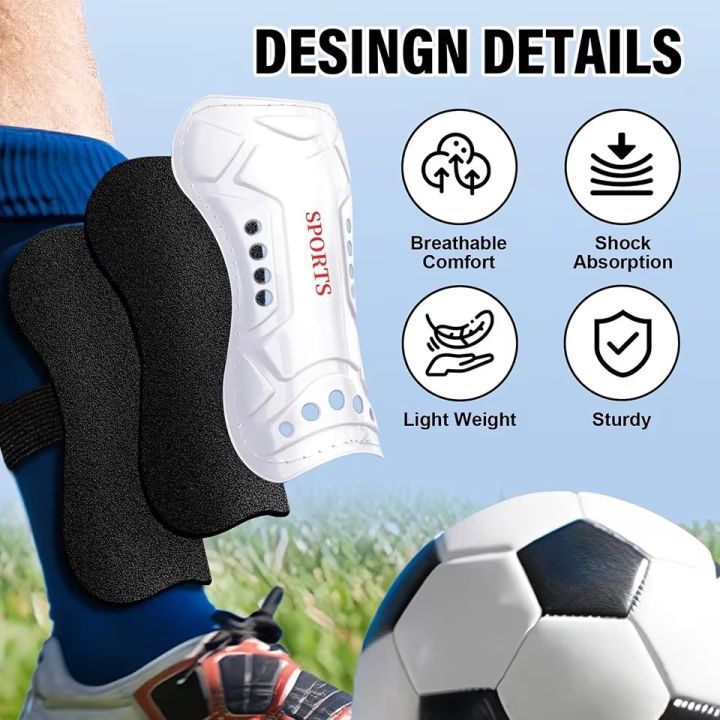 KoKossi%201Pair%20Soccer%20Shin%20Guards%20Football%20Calf%20Protection%20Board%20Youth%20s%20Leg%20Pads%20Children%20Shin%20Guards%20Shin%20Support%20Straps%20-%20Image%205