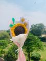 Handmade crochet flowers with complementary wrapping/for custom note message us/mother’s day gift/grafuation gift. 