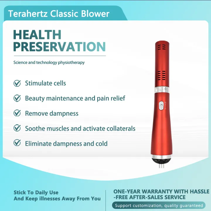 Terahertz Therapy Wand Classic 4.0 Pain Relief Device Hot Air Blue ...