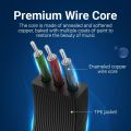 Vention Jack 3.5mm Aux Cable Male to Male 3.5mm Audio Cable Jack for Headphones Speaker Cable Car Aux Cord.