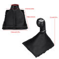6 Speed Gear Knob Stick Gaiter Replacement for Vauxhall Astra 2005-2010 Opel Corsa D 2005-2010 Opel Zafira B 2005-2010.