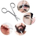 4Pcs Set Beard Shaping Kit Multi-Curve Hairline Template Beard Comb Pencil Scissors Barbershop Accessories Beard Styling Tool. 
