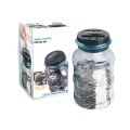 Creative Smart Counting piggy Bank 1.8L Pound, euro and dollar piggy bank Large bucket piggy bank.