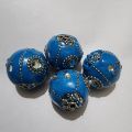 Handmade Beads 4pc large Beads Multi. 
