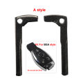 jingyuqin 10PS Emergency Car Key Blade For Mercedes For Benz 2008 E300 C200 C300 S350 S300 S500 Smart Key Blade. 