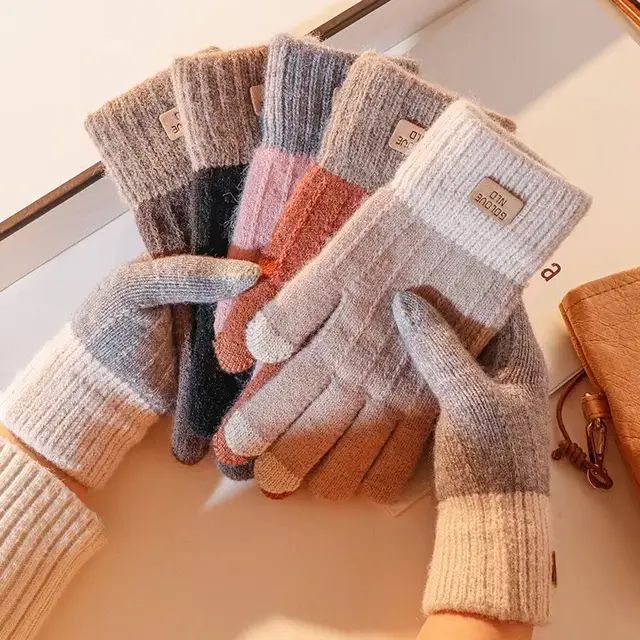 Korean%20style%20warm%20for%20woman%20touch%20screen%20winter%20knitted%20plus%20velvet%20thickened%20student%20cycling%20windproof%20and%20cold-proof%20fashionable%20gloves%20-%20Image%205