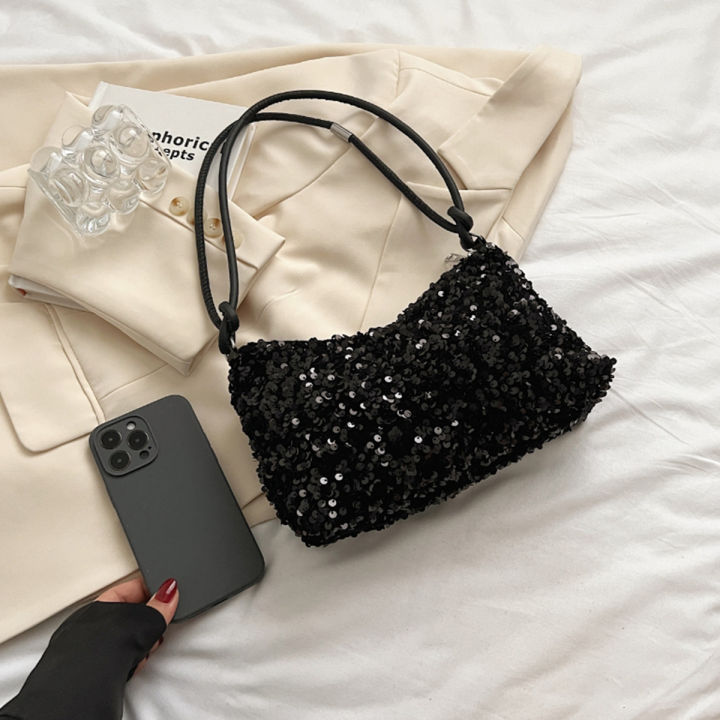 Black%20Spice%20Glitter%20Underarm%20Bag%20Casual%20Chic%20Design%20Crossbody%20Shoulder%20Bag%20One%20Outfit%20-%20Image%203