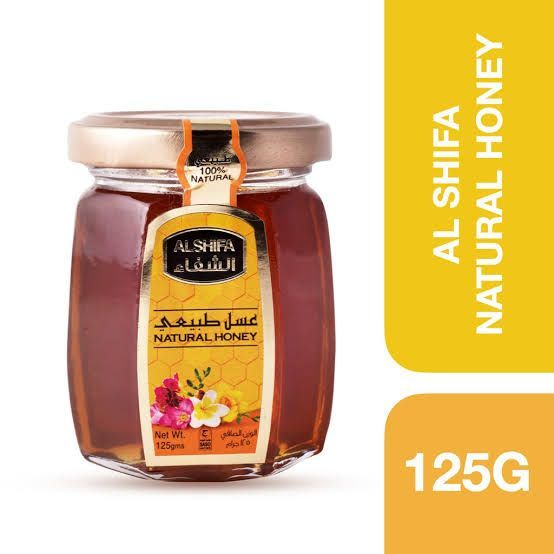ALSHIFA NATURAL HONEY 125g Bottle imported