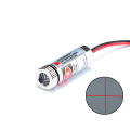 High Quality Red Line Laser Module 5mW 650nm Focus Adjustable Laser Head 5V Industrial Grade P0.05. 