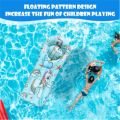 Children Beach Floating Inflatable Surfboard Unicorn Fruit Pattern Swimming Pool Water Lounger Chair Kids Water Sport Surfboard. 