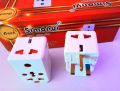 Multi Plug - (13A) Square Pin Travel Adapter. 