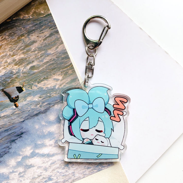 Hatsune%20Miku%20Acrylic%20Keychain%20Cute%20Girl%20Anime%20Peripheral%20Creativity%20Cute%20Backpack%20Pendant%20Decor%20Fashion%20Surprise%20Couple%20Toy%20%20-%20Image%205