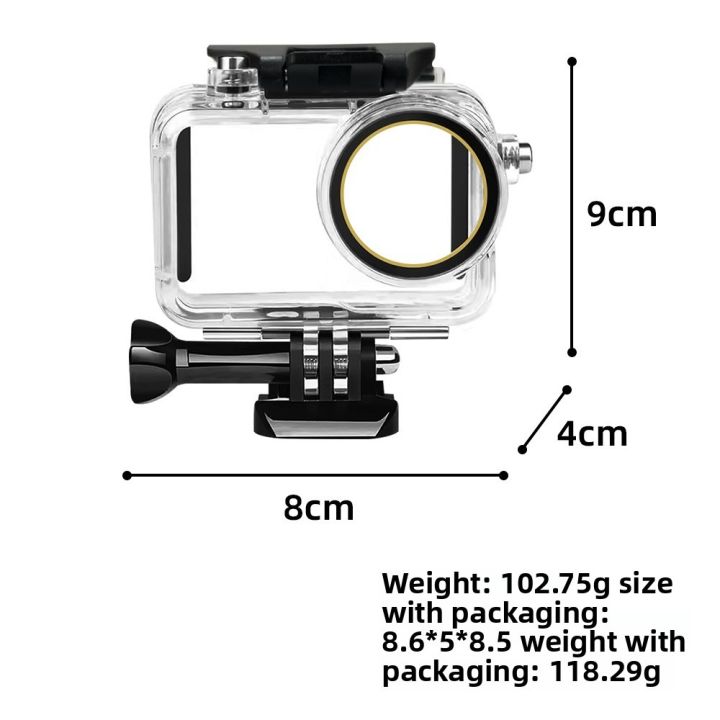 For%20%20Action%205%20Pro%20Waterproof%20Case%20Diving%20Underwater%2050M/164FT%20Protective%20House%20Shell%20for%20%20Action%205%20Pro%204%203%20Accessory%20-%20Image%204