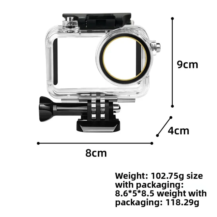 For%20%20Action%205%20Pro%20Waterproof%20Case%20Diving%20Underwater%2050M/164FT%20Protective%20House%20Shell%20for%20%20Action%205%20Pro%204%203%20Accessory%20-%20Image%204