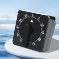 Craft Mechanical Calculagraph Wind Up 60 Minutes Timer 360 Degree Rotating Kitchen Cooking Time Management For Kitchen.