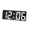Alarm Clock Digital Temperature Display Dual Alarms Snooze Desktop Table Clock 12/24H LED Clocks Home Decor.