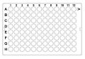 Elisa Titration Plate (U)Round Bottom 96-well. 