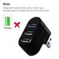 Laptop USB 3.0 Rotatable Hub High Speed Multi-hub Usb Splitter 2.0 1 Multiple 3 6 Port Adapter Usb 3.0 Card Reader for Pc.