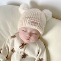 Newborn Baby Knit Hat - Winter Warm Infant Beanie for Boys Girls Soft Stretchy Skull Cap 0-12 Months Cute.