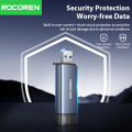 Rocoren Card Reader 2 in 1 USB 3.0 5Gbps USB A USB C Combined Design SD/TF Cards 2TB Smart Cardreader for Laptop Accessories. 