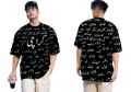 New stylish Karachi areas name printed summer drop shoulder tshirt for men. 