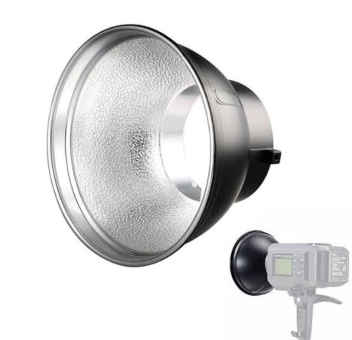 Godox%20Hood%207"%20Standard%20Reflector%20For%20Bowens%20Mount%20Strobes%20And%20LED%20Monolights%20-%20Image%203