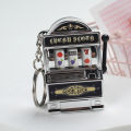 Fruit Slot Machine Keychain Lucky Charm Jackpot Keychains Mini Casino Pendant Bag Charm Novelty s for Kids Adults. 